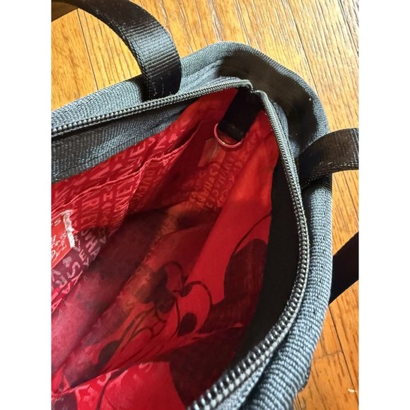 Harveys Original Seatbelt Bag Disney Minnie Mouse Big Black Red polka dot Bow - Picture 13 of 15